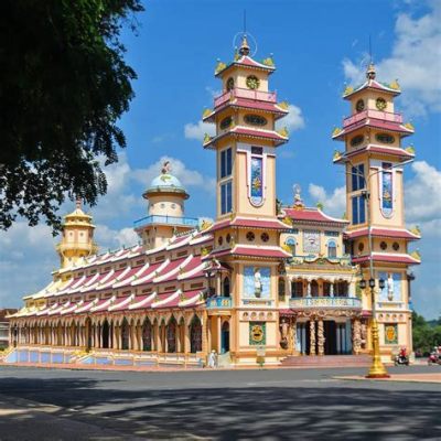 Cao Dai Temple! A Kaleidoscope of Faith and Architectural Brilliance